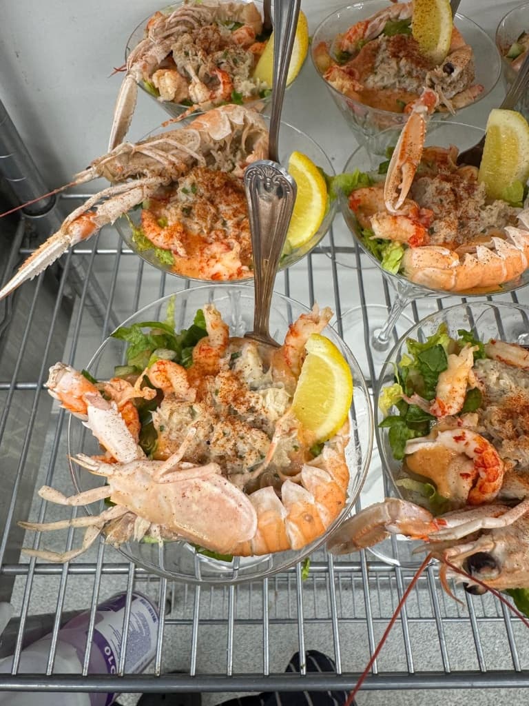 Langoustine cocktails