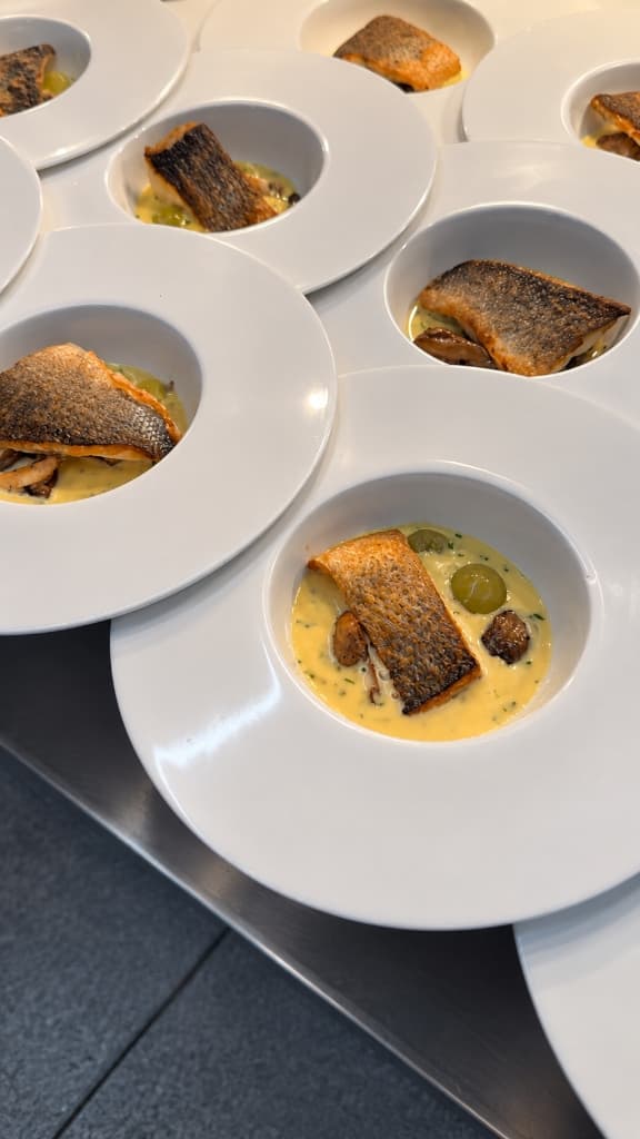 Pan seared fish fillets